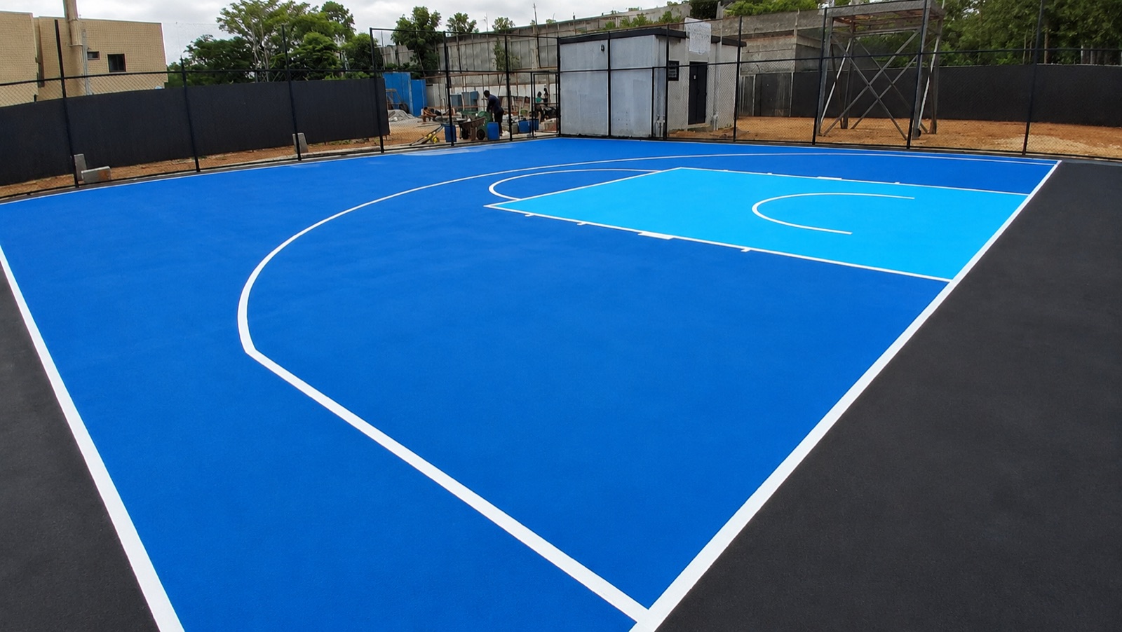 Courtyard Basketball Court
