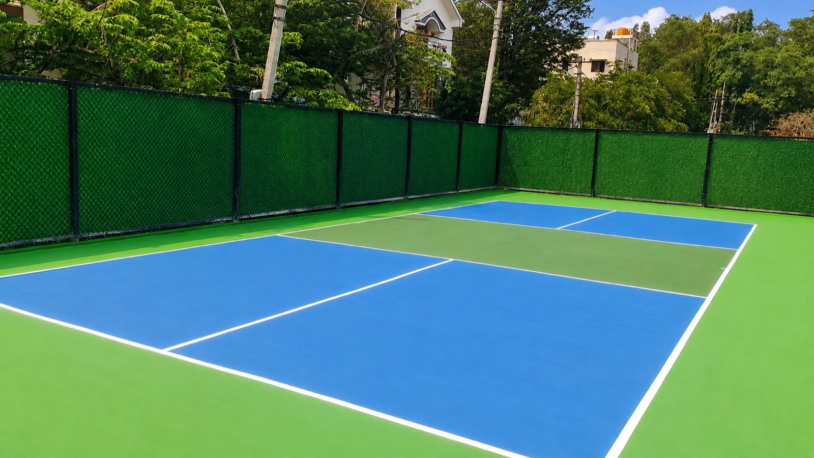 Outdoor Pickleball Court