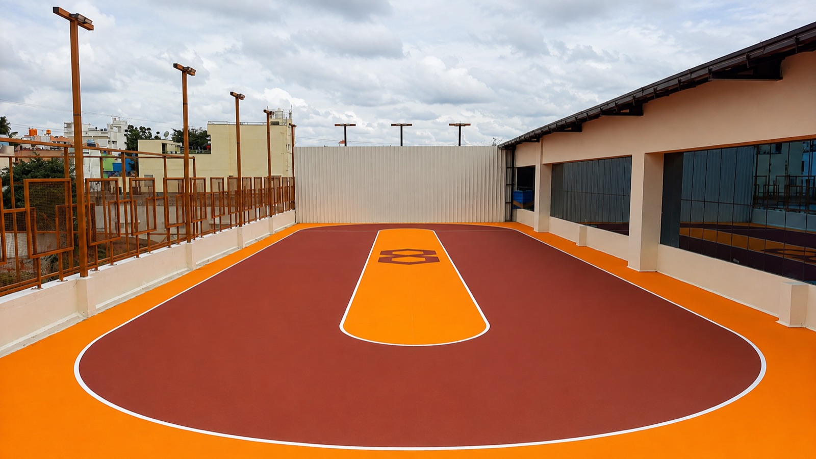 Rooftop Skating Track
