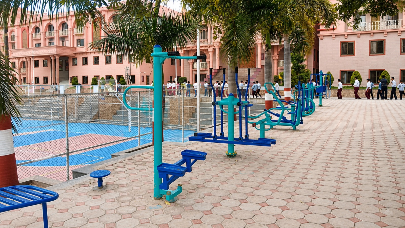 School Campus Outdoor Gym