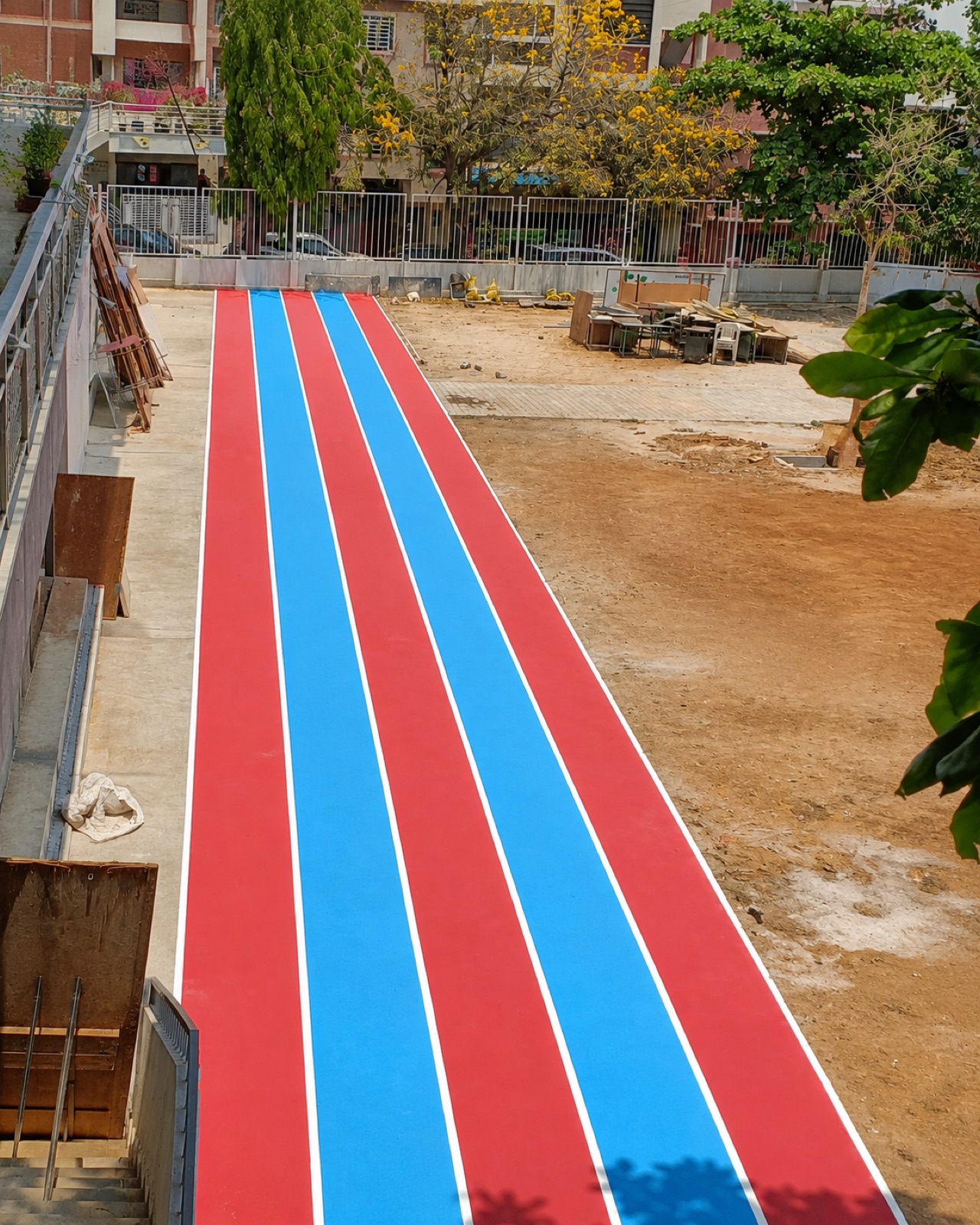 Sprint Running Track