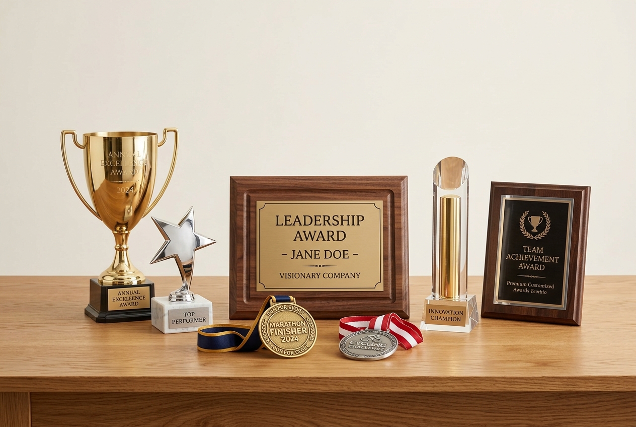 Customised Trophies and Medals